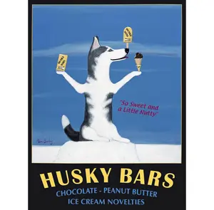 Husky Bars Limited Edition Print