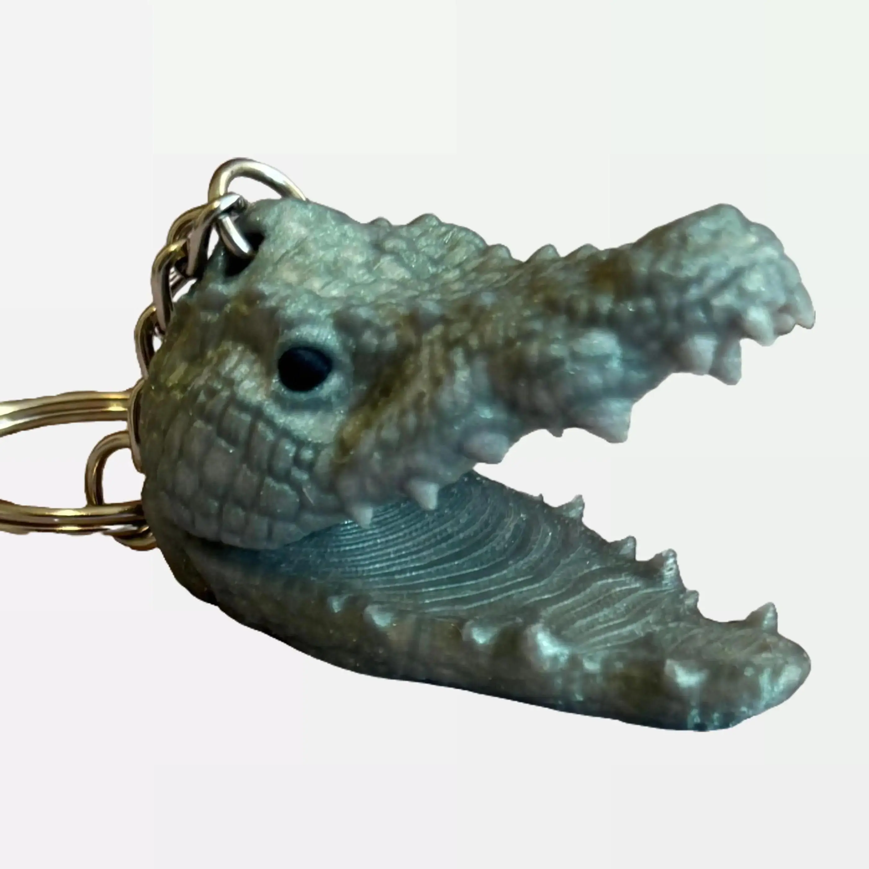 Crocodile Head Keychain - Fashion Accessory for Daily Use