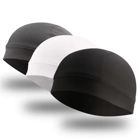 Buy 2 Get 1 Free Multifunctional Unisex Plain Color 3Pcs 2026 Summer Sportive Beanie Breathable Skull Cap Men Beanie Do-rag Lightweight Sweat Wicking Hat Head Wrap Under Helmet Liner for Motorcycle Running Bandana Cycling New Year,Christmas,birthday gifts