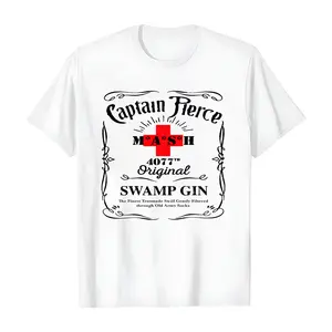 Captain Pierce MASH 4077th Original Swamp Gin T-shirt