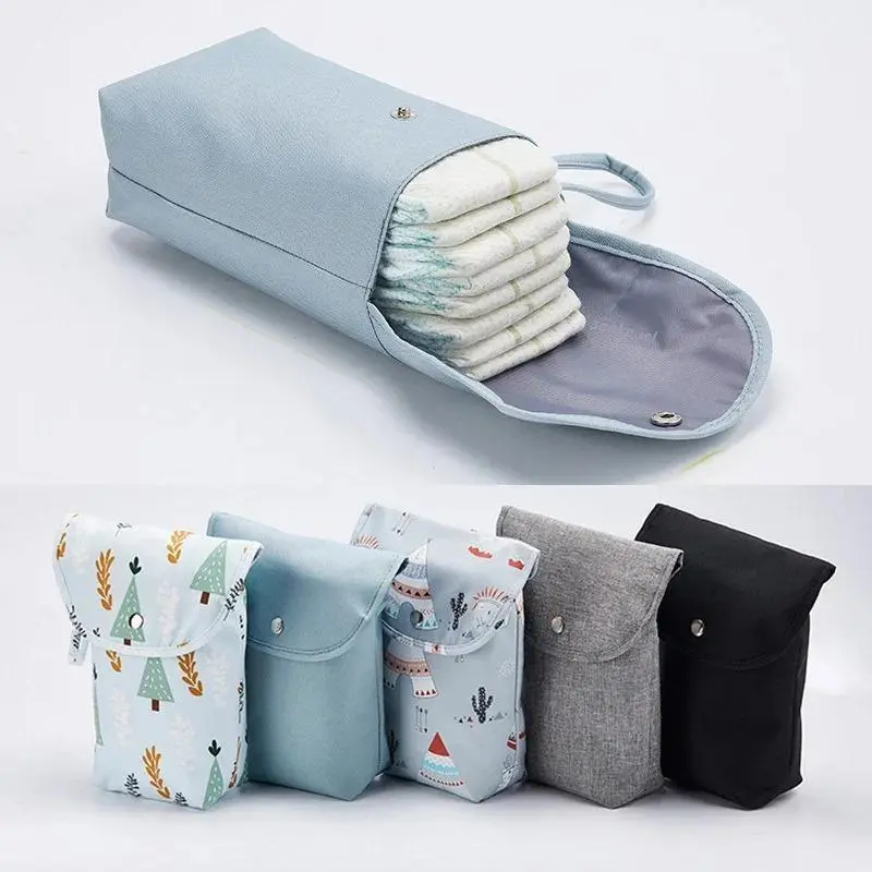 Waterproof Reusable Baby Diaper Bag, Large Capacity Diaper Storage Bag, Carrying Bag for Going Out, Traveling, Travel Essentials for Infant, Hospital Bag Baby, Baby Essentials, Multifunctional Best Diaper Bag, Travel Diaper Tote, Diaper Handbag Tote