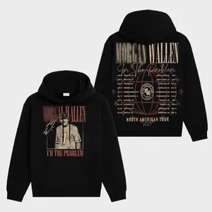 (Ver 2) Wallen Still The Problem Tour 2026 I'm The Problem Album Unisex Oversized Premium Cotton Hoodie Sweater T-Shirt, The Wallenteers Hoodie Sweater T-Shirt , Vintage Music Merch Sweatshirt Hoodie T-Shirt, Music Rap Style, New Album Gift For Fans