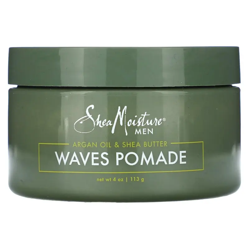 SheaMoisture Men, Waves Pomade, Argan Oil & Shea Butter, 4 oz (113 g)