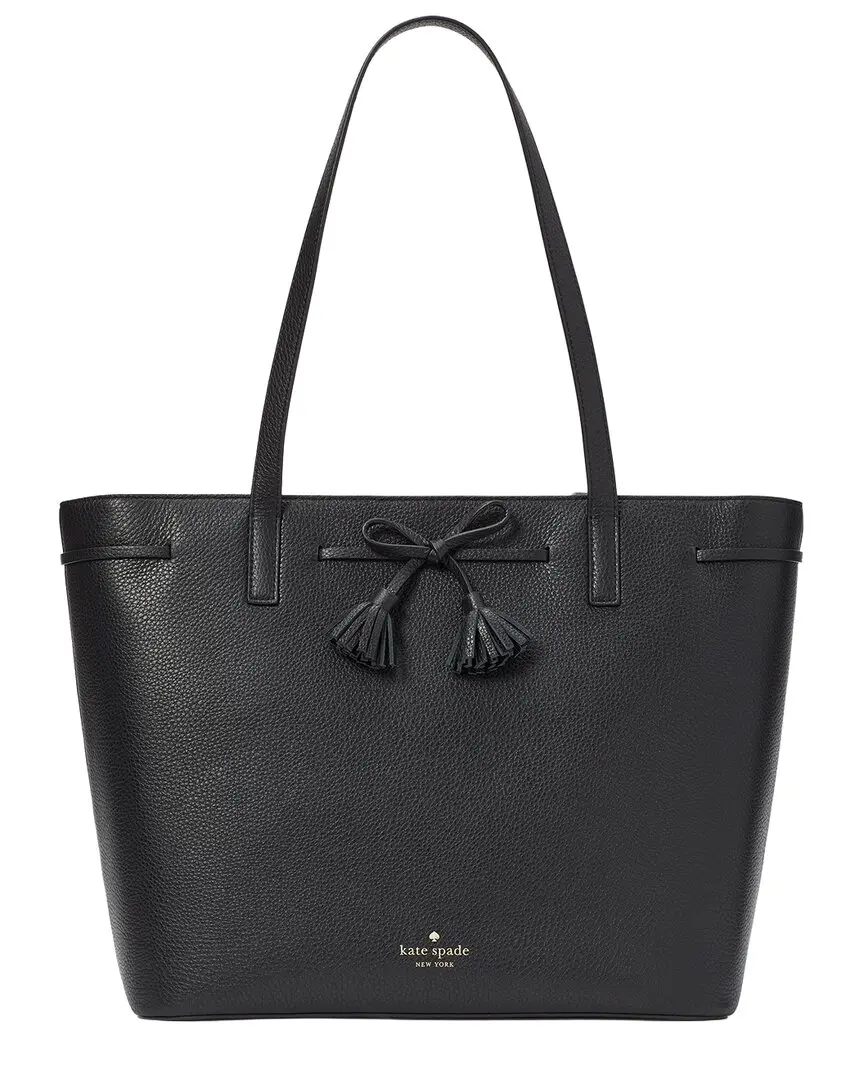 kate spade new york Hayes Medium Pebbled Leather Top Zip Tote