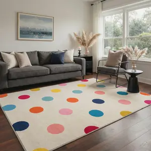 【Deals For You Days】GENIMO Home Rug – Soft, Non-Slip, Pet Friendly, Machine Washable Carpet, Ideal Area Rug for Living Room, Bedroom, Kitchen, Hallway Floor Decor ,ARC1301-ECHO