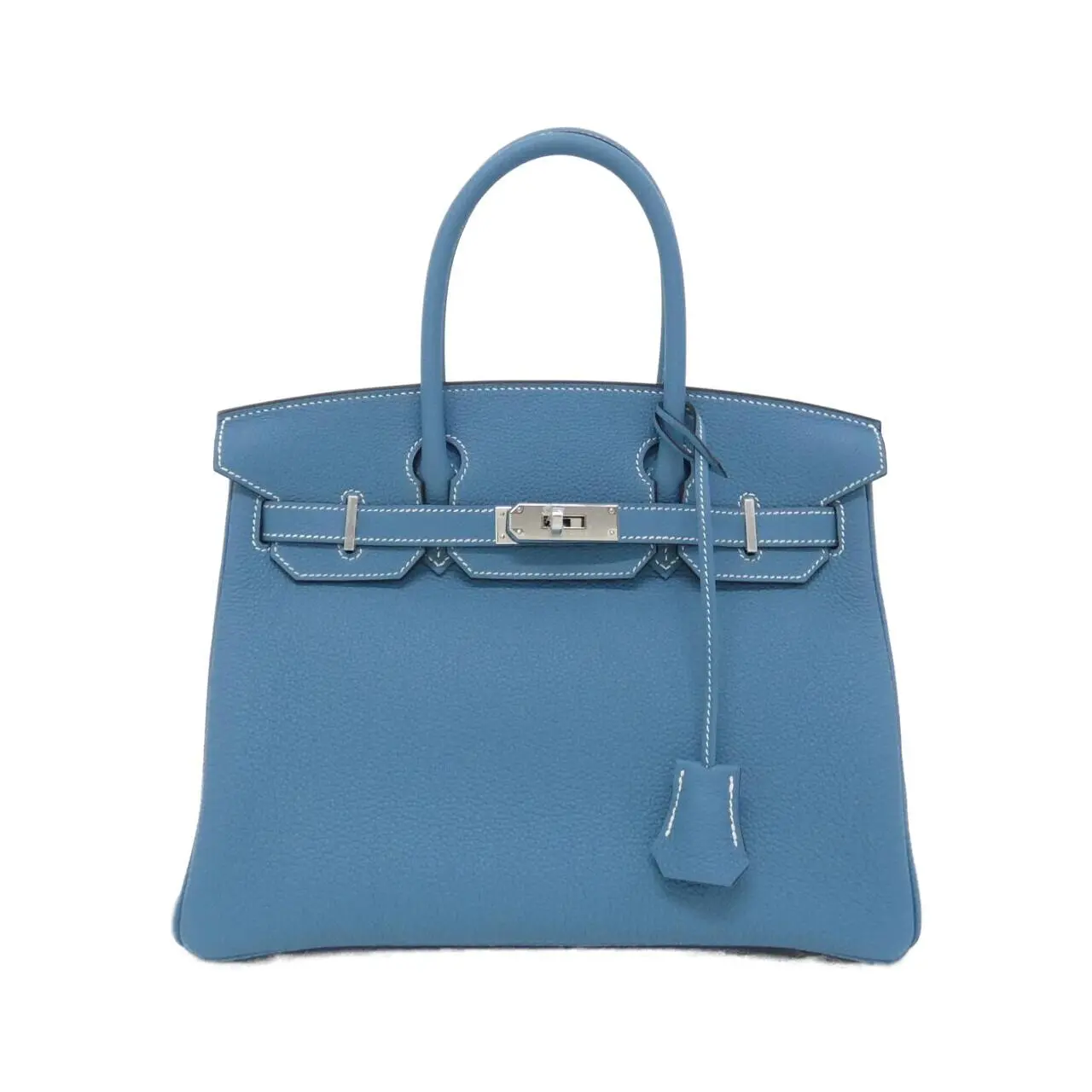 Pre-owned HERMÈS Calfskin Shoulder Bags Hermes Birkin30 Togo