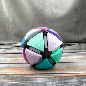 Click 20 Flat Cap Multi Clicker 3D Printed Multi Clicker Fidget