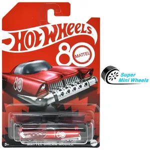 Hot Wheels 1:64 Mattel Dream Mobile 80th Red