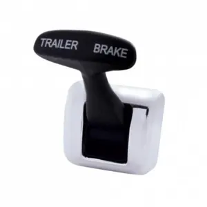United Pacific 41974 – Chrome Plastic Trailer Brake Handle Base Cover