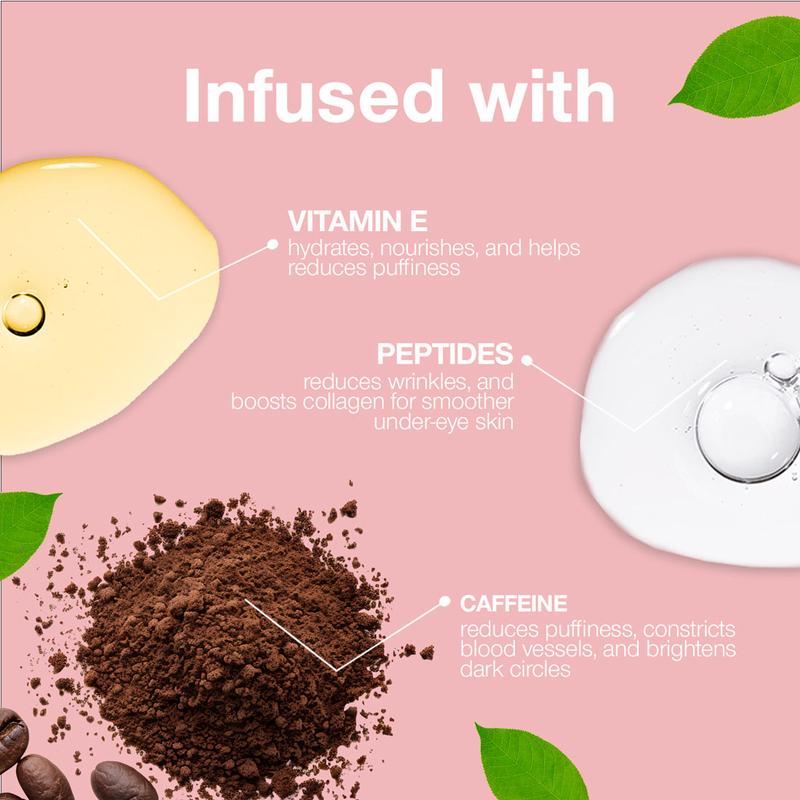 Palladio Under Eye Brightener, Conceal & Brighten Dark Circles, With Caffeine Peptides & Vitamin E, Brightens Dull, Tired Skin Color Correcting Brightener & Primer Reduces Appearance of Dark Circles 6