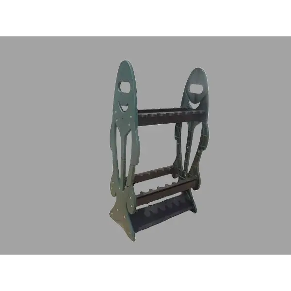 Fishing Rod Rack & Display Case - Fish Framed