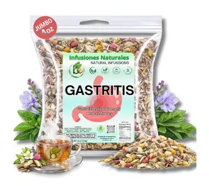 Gastritis-BYE Herbal Tea – 100% Natural Herbal Infusion – Compuesto de Hierbas Naturales – 4 oz – Herbal Mixture for Digestive Comfort – Té para Bienestar Estomacal – Non-GMO | No Cafeína