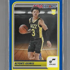 2023-24 Hoops #271 Keyonte George Blue Rookie Basketball Trading Card