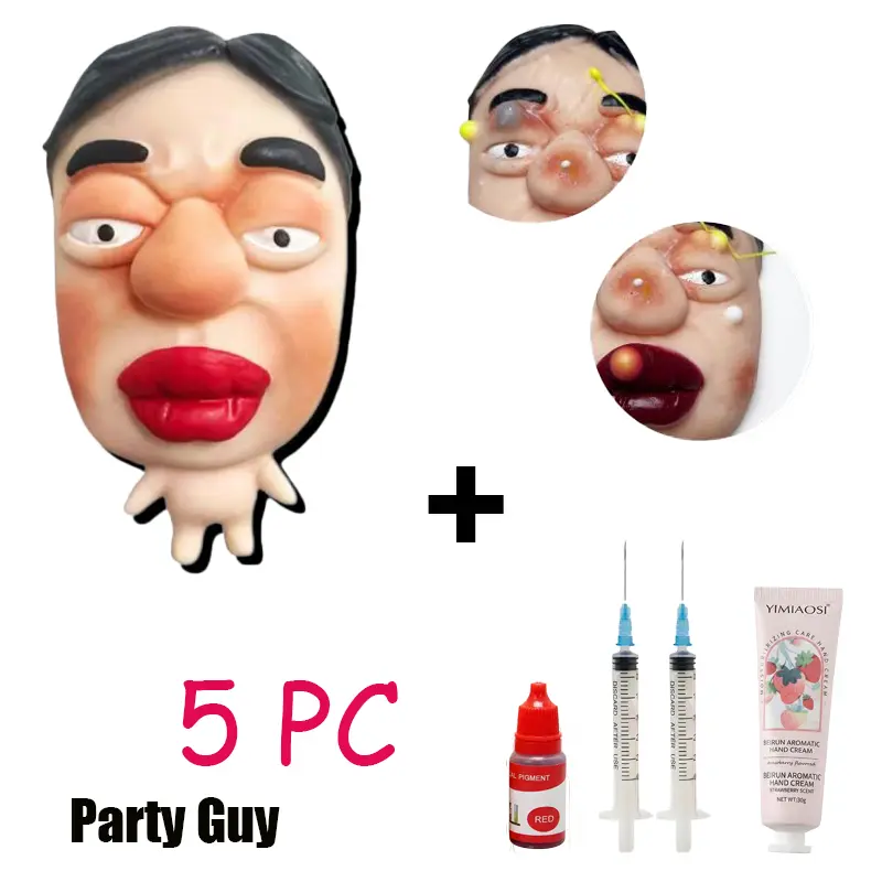 Popping Pimple Squishy Toy : Fast rebound squeeze toy with funny faces for stress relief and fun , personalized design.