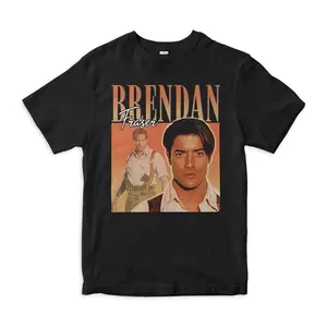 Brendan Fraser The Mummy 90's Vintage T-Shirt, Men's Women's Sizes (MOV-45892)