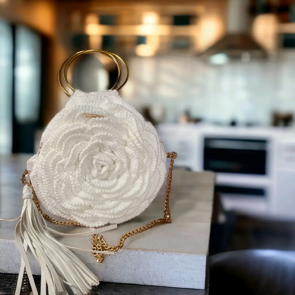 Jhimé by Hellene Toni Crotchet Handbag