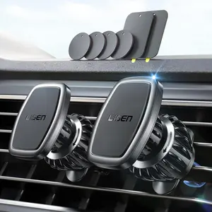Pack Magnetic Phone Holder for Your Car Magnet for Phone Car Mount Vent  Military Magnets Vent Cell Phone Holder Mount for Car Plate Fit All, Gifts for Women Men, Car Accessories
