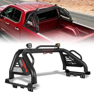 MONOKING Truck Roll Bar Mid-Size with Brake Light, Truck Roll Bar for/Dakota/Canyon/Ranger/Colorado/Frontier/Gladiator 2007-2026-Off-Road Overlanding Work Hauling | Truck Enthusiasts