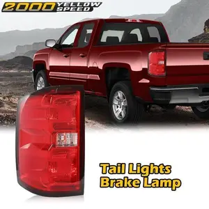 Fit For Driver Side 2014-2018 Chevy Silverado 1500 Tail Light Brake Lamp