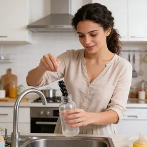 Stainless Steel Cleaning Brushes: Assorted-Size Test Tube Brushes, Small Spiral Nylon Cup Brushes, Pipe and Crevice Cleaning Brushes / Stainless Steel Bottle Brushes, Reusable Straw Cleaning Brushes, Bottle Brushes