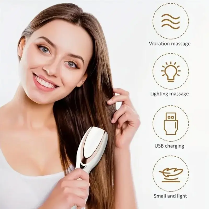 Best-Selling Scalp Massager Comb, Electric Scalp Massage Brush, Vibration  Relax Muscle Promote Hair Growth, Hair Care, Perfect Holiday Gift - TikTok  Shop