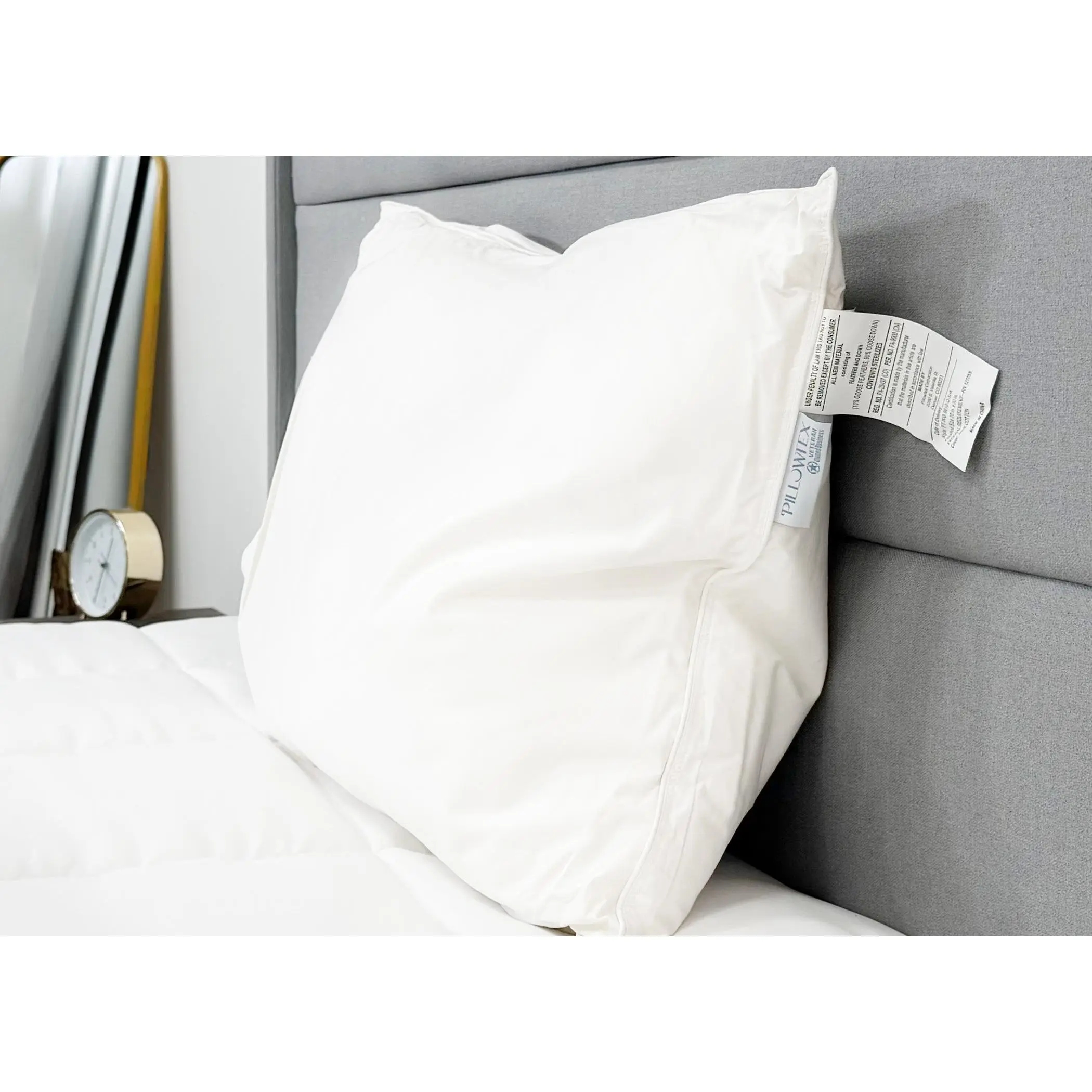 Pillowtex High End White Goose Down Pillow | Soft Support