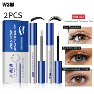 Eyelash & Eyebrow Growth Serum Set – Boost Thickness & Length, Moisturizing Formula for Stronger, Softer Lashes & Brows