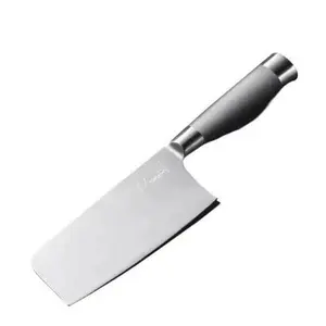 Messerstahl Gourmet Asian Cleaver with Lifetime Guarantee Ergonomic Design Lightweight Versatile Kitchen Tool for Slicing Dicing Mincing Scooping and Smashing