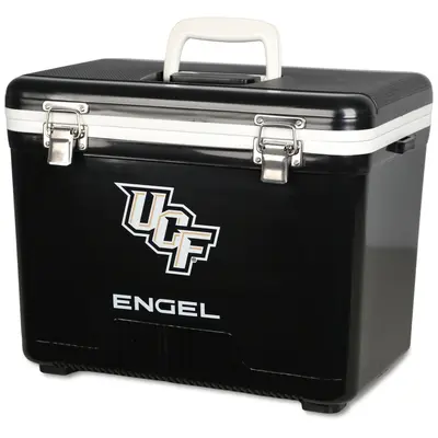 Personal Cooler Hard Shell Engel UC13 13qt Leak-Proof, Air Tight, Drybox  Cooler And Small Hard L Sit Bars