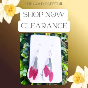 SHOP NOW Clearance Collection - Various Styles , Handmade earrings for women from The Gold Daffodil