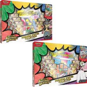 1 of each promo box (2 Total Boxes) Premium Poster Collection Ascended Heroes