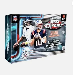 2025 Topps Chrome Football Breakers Delight Box