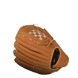 Custom-Made Baseball Glove Featuring a Personalized Name, Suitable for Both Baseball And Softball. Made from Durable PU Material, This Thick Glove Is Designed for Youth And Adult Training As Well As Beginners, Available in Yellow, Black