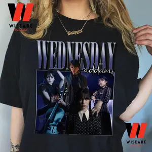 Retro Wednesday Addams Movie 2022 T Shirt, Wednesday Addams ...