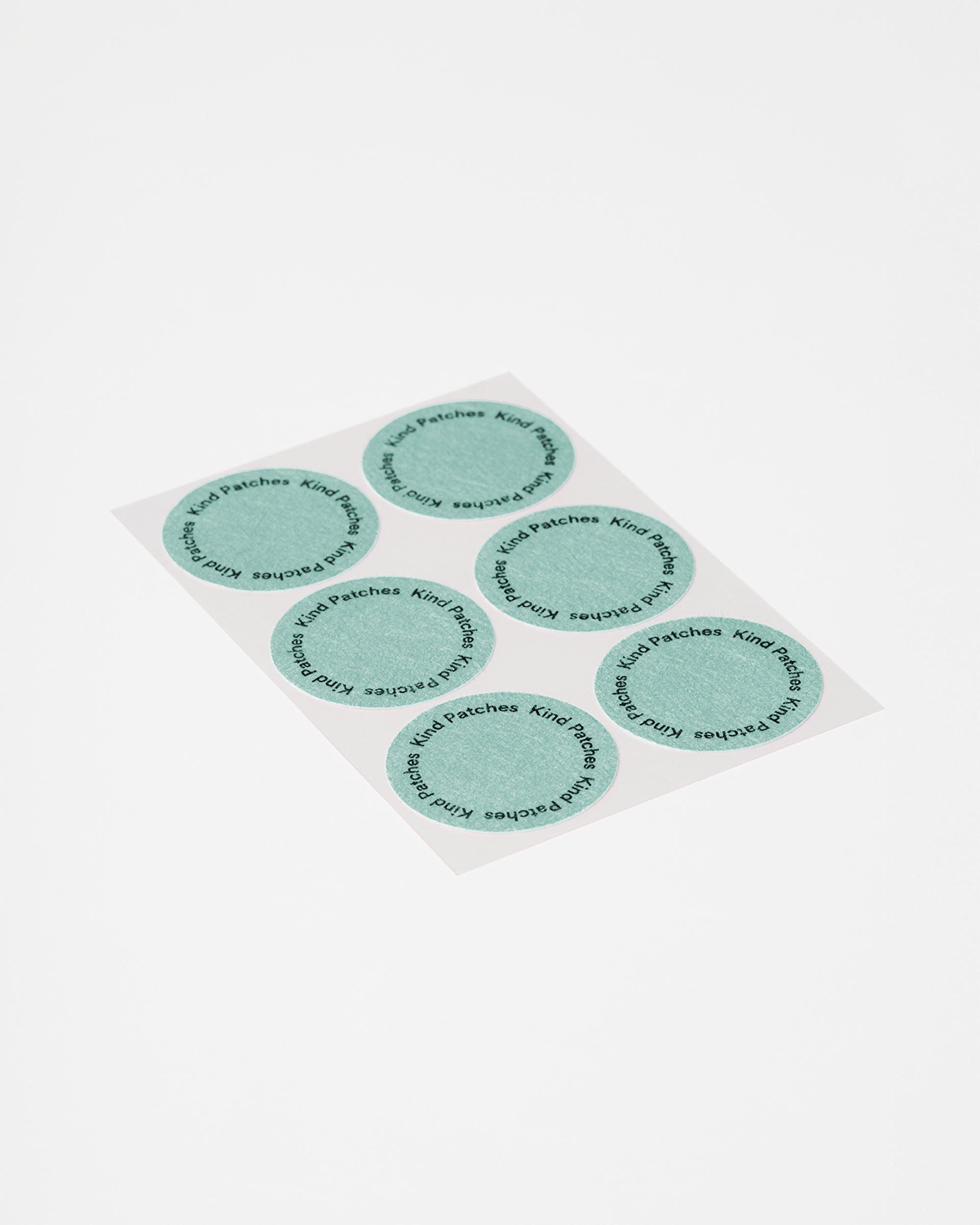 Kind Patches, Unpuff Patches, 30 Tummy Comfort Patches: Support Digestive Comfort, Fluid Balance, Vegan, 1 Month Pack