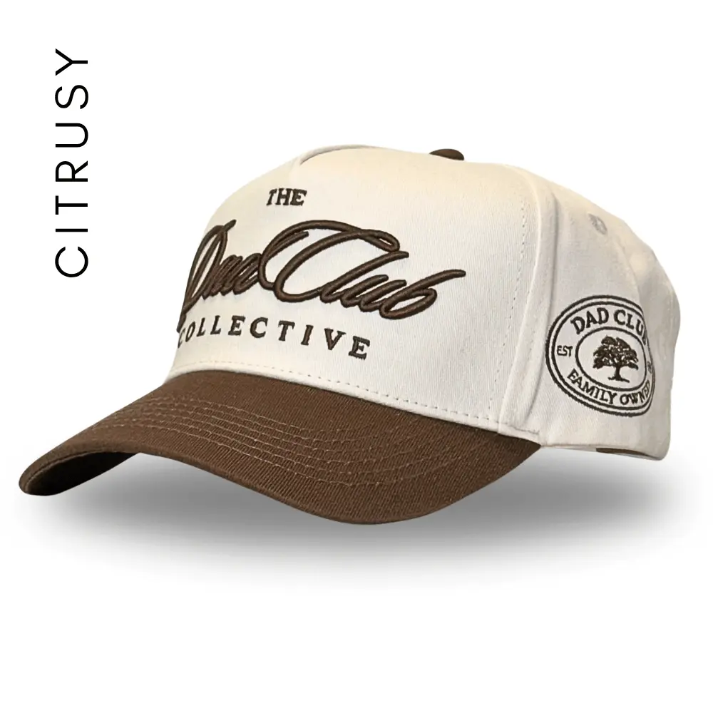 DAD CLUB TRUCKER HAT - CREAM/BROWN DAD CLUB TRUCKER HAT - CREAM/BROWN