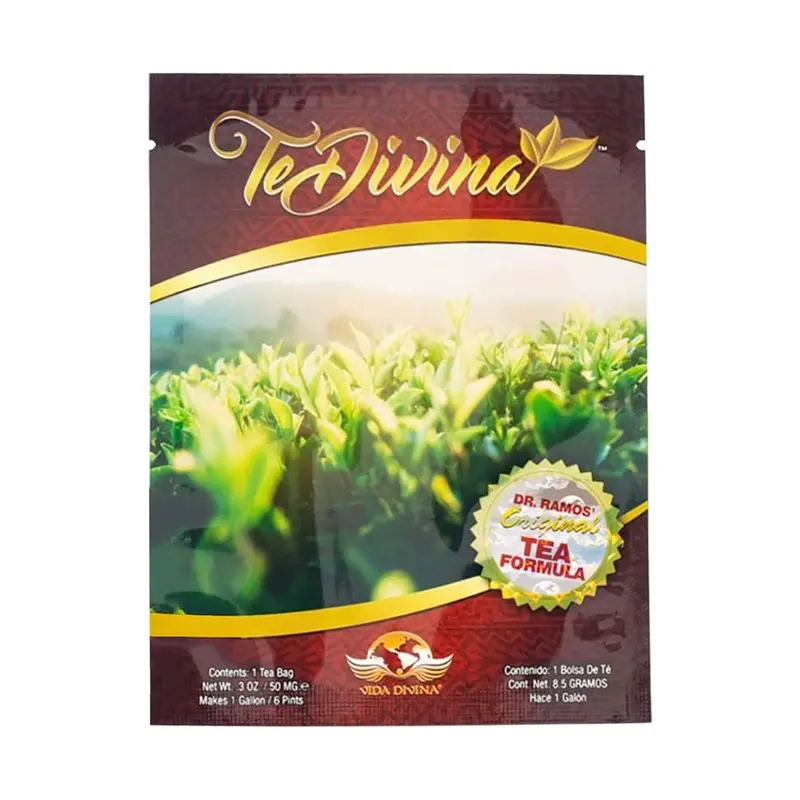 Te Divina Original Tea Natural Herbal Blend 12 Natural Ingredients 3 Oz Bag Premium No Caffeine for 1 Week Supply
