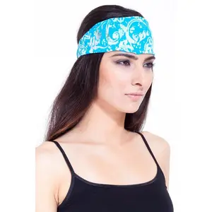 Bali jungle print rayon yoga fitness headband