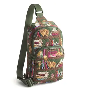Vera Bradley Women's Premium Cotton Lorman Sling Backpack