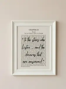 Night Court Velaris Art Print – ACOTAR Poster, BookTok Fantasy Wall Decor, Reader Gift Bookish Painting