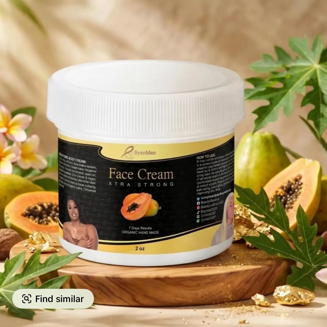 2 oz face cream