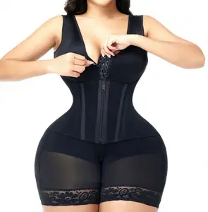 Colombian Waist Trainer Bodysuit for Women | Tummy Control Butt Lifter Shapewear Faja