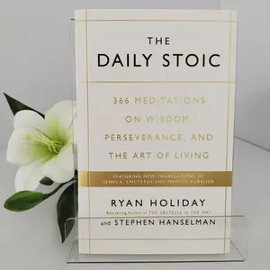 Daily Stoic Book, 366 Days of Wisdom & Reflection, Personal Development Insights, Essential Reading for Mindfulness
