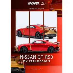 Inno64 1:64 Nissan GT-R50 by ITALDESIGN - Red