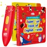 KOKODI Talking Pen Book Set for Toddlers - Fun Interactive Educational Toy with English Words, Mother Goose Nursery Rhymes, 700+ Touch Points, Songs, Sounds, Games, Full Story, Screen-Free Learning Materials, Kids Gift