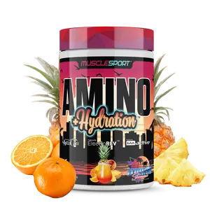 Musclesport Amino + Hydration™ Essential Amino Acid Fitness Supplement 360 Grams for Muscle Recovery Endurance & Hydration