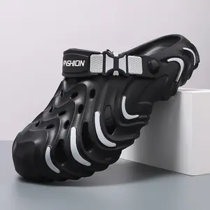 Summer 2026 breathable platform slides, suitable for commuting and driving, dual-use trendy design, water-friendly for wading and stream crossings
