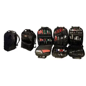 212 MAIN Paktek 90650 ToolPak Original Heavy-Duty Lockable Tool Organizer, Portable Tool Storage Bag, Lockable Tool Storage