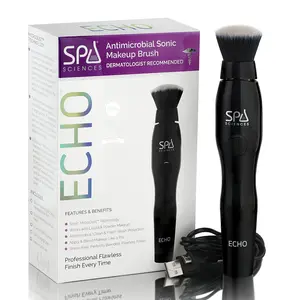 Spa Sciences ECHO Sonic Makeup Brush for Flawless Airbrush Finish with MicroDust Technology & Ergonomic Design - Spa Sciences