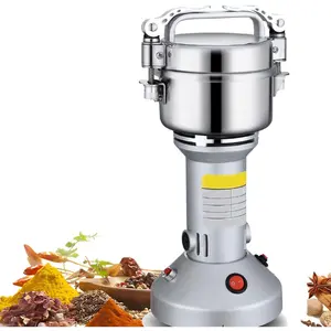 Grain Grinder Mill 250g Electric Stainless Steel Grain Grinder 1480W High-speed Spice Herb Grinder for Corn,Flour,Wheat,Pepper and Coffee Bean